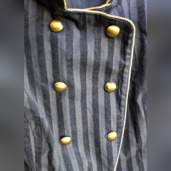 Minimi Jacket Black Striped Double Breasted - Picture 5 of 12